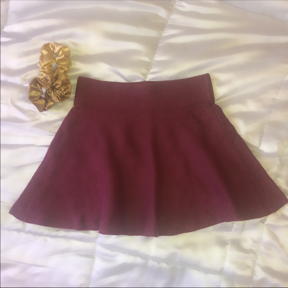 TALULA By ARITZIA Skirt in Maroon